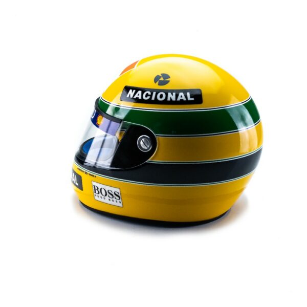 Official Replica of Ayrton Senna's Helmet - Donington Park 1993 - Image 4
