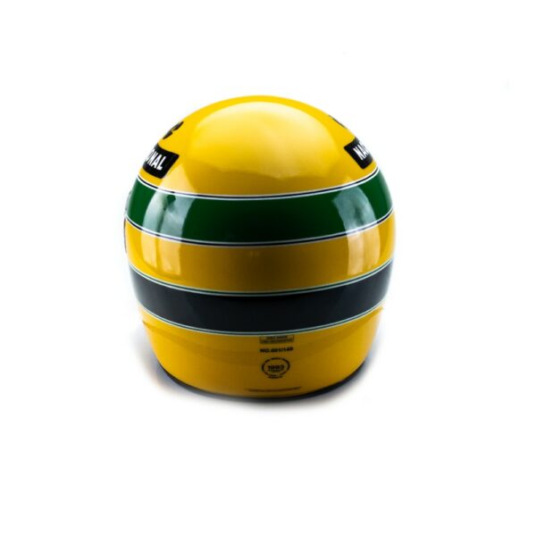 Official Replica of Ayrton Senna's Helmet - Donington Park 1993 - Image 5