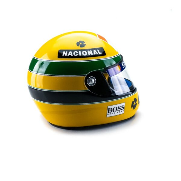 Official Replica of Ayrton Senna's Helmet - Donington Park 1993 - Image 6