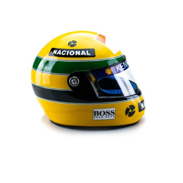 Official Replica of Ayrton Senna's Helmet - Donington Park 1993 - Image 7
