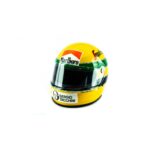 Official Replica of Ayrton Senna's Helmet - Beginnings in F1 1984 - Image 2