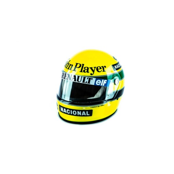 Official Replica of Ayrton Senna's Helmet - First Victory in F1 1985 - Image 2