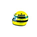 Official Replica of Ayrton Senna's Helmet - First Victory in F1 1985 - Image 4