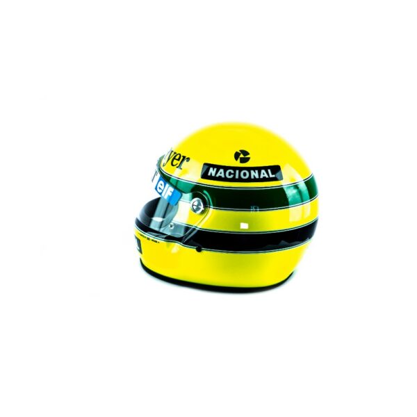 Official Replica of Ayrton Senna's Helmet - First Victory in F1 1985 - Image 4