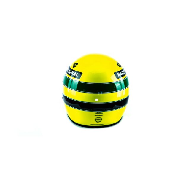 Official Replica of Ayrton Senna's Helmet - First Victory in F1 1985 - Image 5