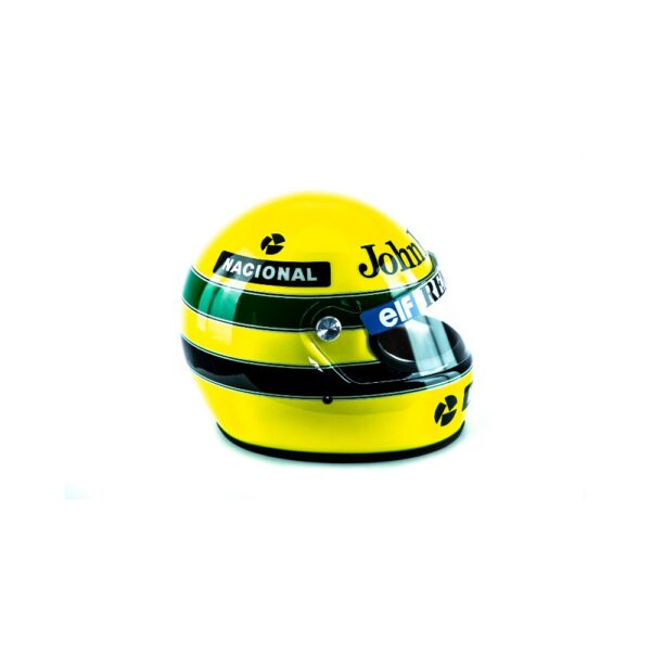 Official Replica of Ayrton Senna's Helmet - First Victory in F1 1985 - Image 7