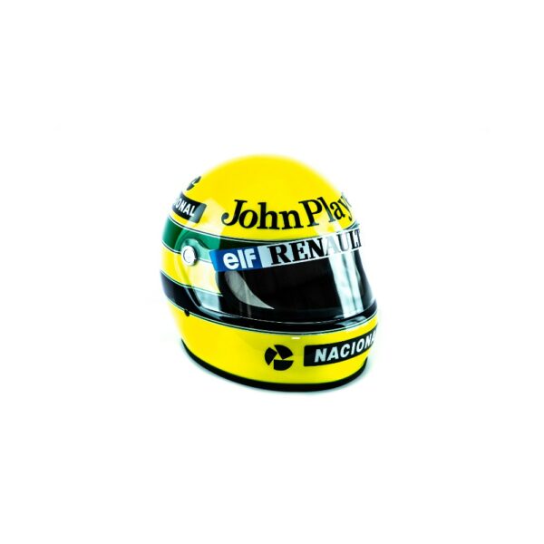 Official Replica of Ayrton Senna's Helmet - First Victory in F1 1985 - Image 8