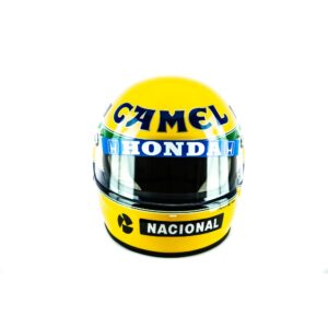 Official Replica of Ayrton Senna's Helmet - First Victory in Monaco 1987