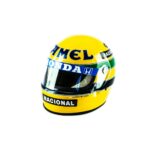 Official Replica of Ayrton Senna's Helmet - First Victory in Monaco 1987 - Image 2