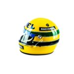 Official Replica of Ayrton Senna's Helmet - First Victory in Monaco 1987 - Image 3