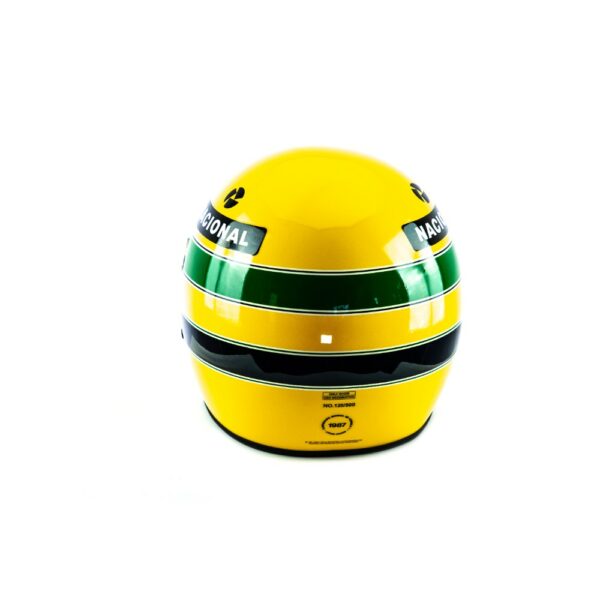 Official Replica of Ayrton Senna's Helmet - First Victory in Monaco 1987 - Image 5