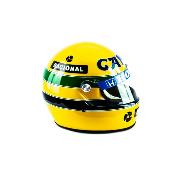 Official Replica of Ayrton Senna's Helmet - First Victory in Monaco 1987 - Image 7