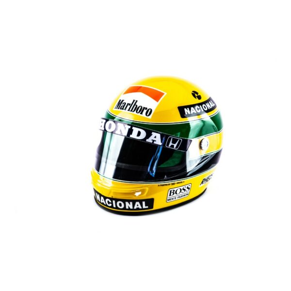 Official Replica of Ayrton Senna's Helmet - Two-Time F1 World Championship 1990 - Image 2