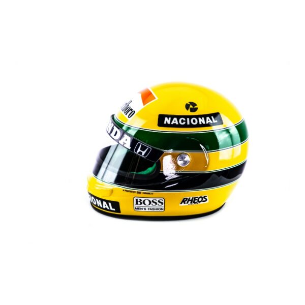 Official Replica of Ayrton Senna's Helmet - Two-Time F1 World Championship 1990 - Image 3