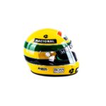 Official Replica of Ayrton Senna's Helmet - Two-Time F1 World Championship 1990 - Image 7