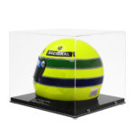 Miniature Replica of Ayrton Senna's Official Helmet – First Victory - Image 5