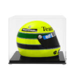 Miniature Replica of Ayrton Senna's Official Helmet – First Victory - Image 8