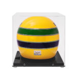 Miniature Replica of Ayrton Senna's Official Helmet – 1991 Brazilian GP - Image 4