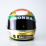 Miniature Replica of Ayrton Senna's Official Helmet – 30-Year Legacy