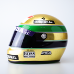 Miniature Replica of Ayrton Senna's Official Helmet – 30-Year Legacy - Image 7