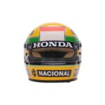 Miniature Replica of Ayrton Senna's Official Helmet – F1 1988